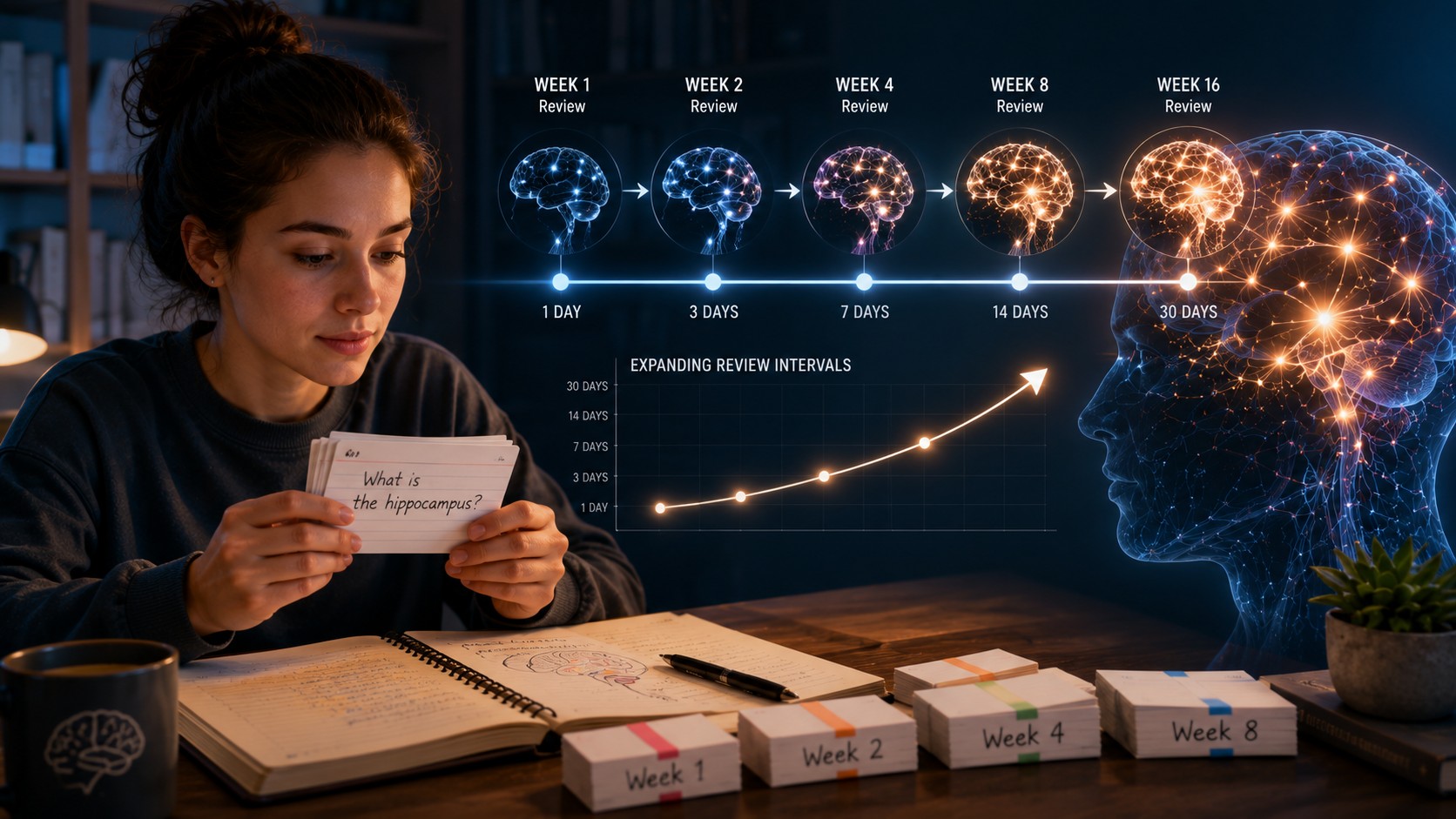 The Complete Guide to Spaced Repetition: Learn Faster and Remember Longer
